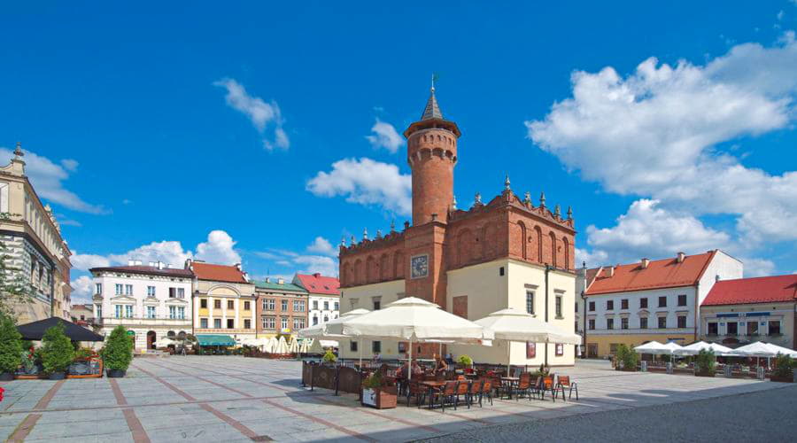 Unsere Autovermietung bietet eine vielfältige Auswahl an Fahrzeugen in Tarnów.